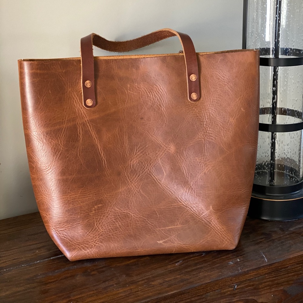 Kmm & Co Cognac tote
